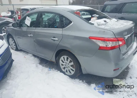 2013 Nissan Sentra S z USA, uszkodzony, nr VIN 3N1AB7APXDL768891